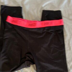 Nike size extra large black work out stretch pants womens athletic wear gym